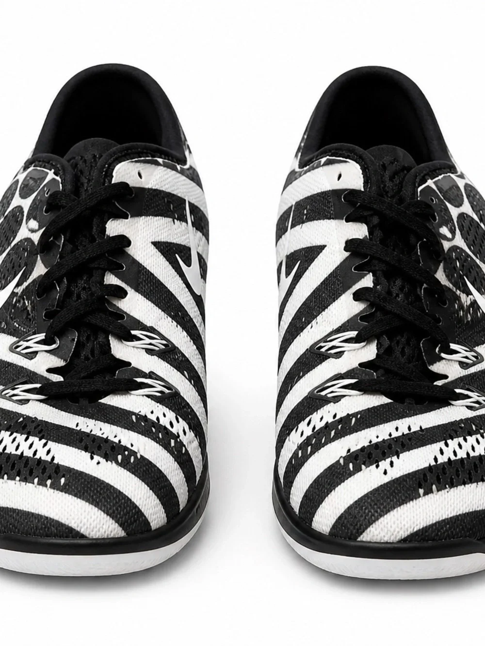 Nike Black and White Sneaker Label Detail